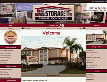 Tablet Screenshot of bonitastorageinn.com